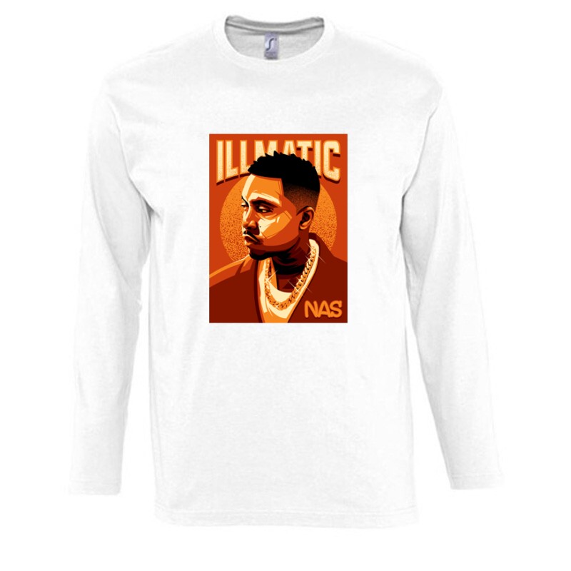 ILLMATIC NAS Hosszú Ujjú Póló
