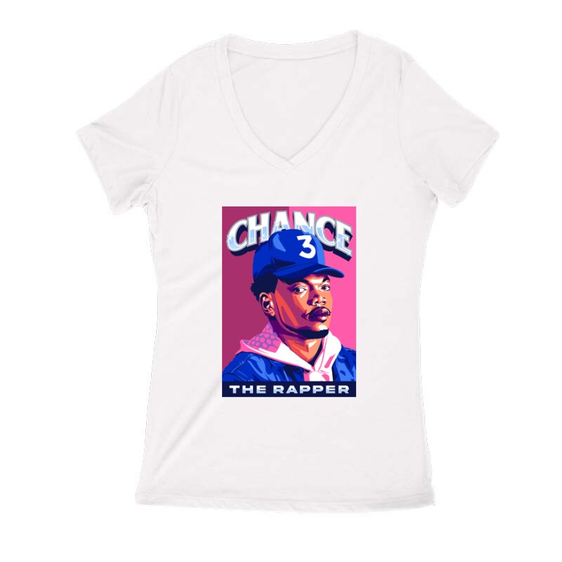 CHANCE THE RAPPER 2 Női V Kivágott póló