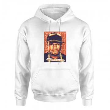 50 Cent get rich Unisex Kapucnis Pulcsi