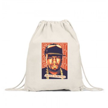 50 Cent get rich Hátizsák