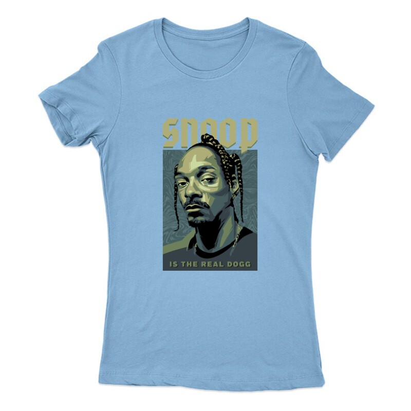 Snoop Dog Is The Real Dogg Női Póló