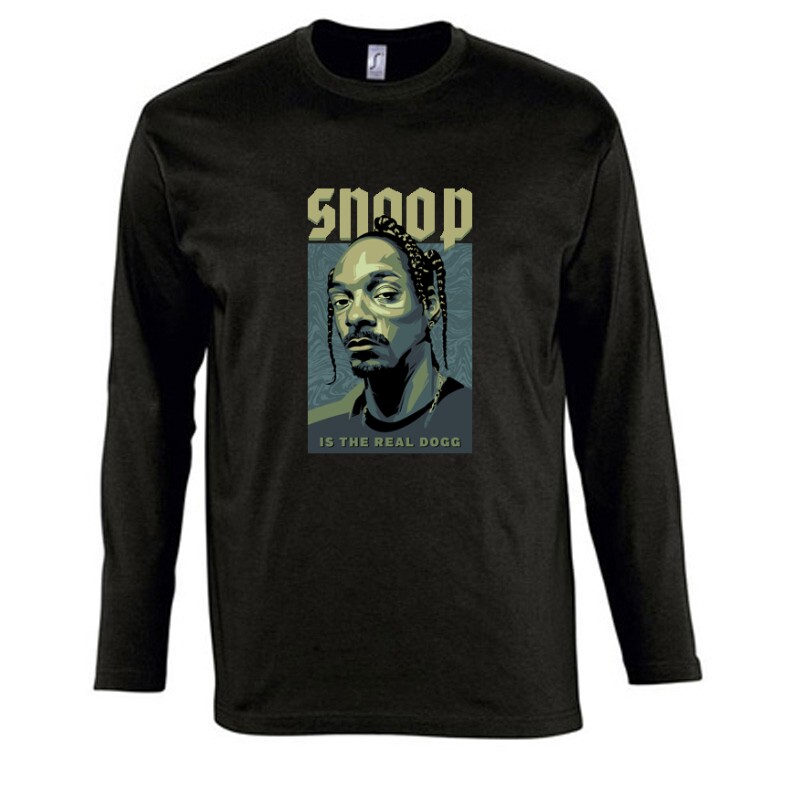 Snoop Dog Is The Real Dogg Hosszú Ujjú Póló