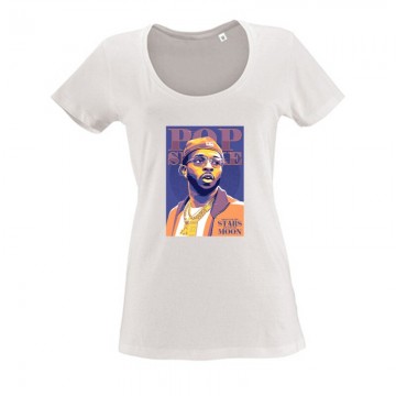 Pop Smoke Női O Nyakú Póló