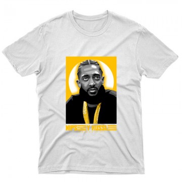 NIPSEY HUSSLE Yellow Unisex Póló