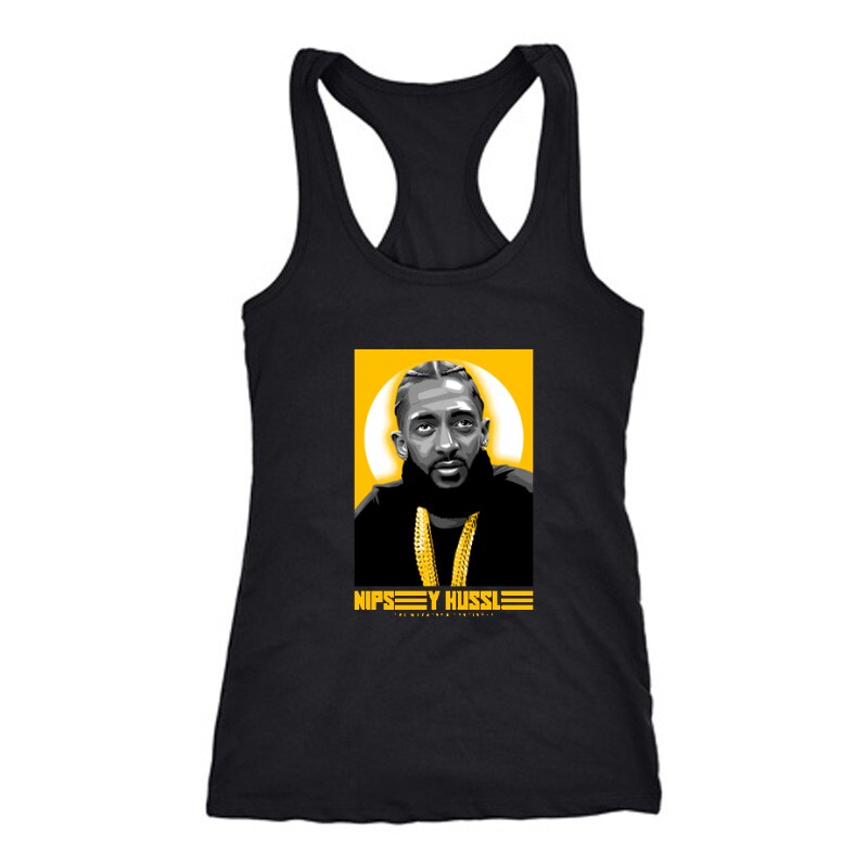 NIPSEY HUSSLE Yellow Női Trikó