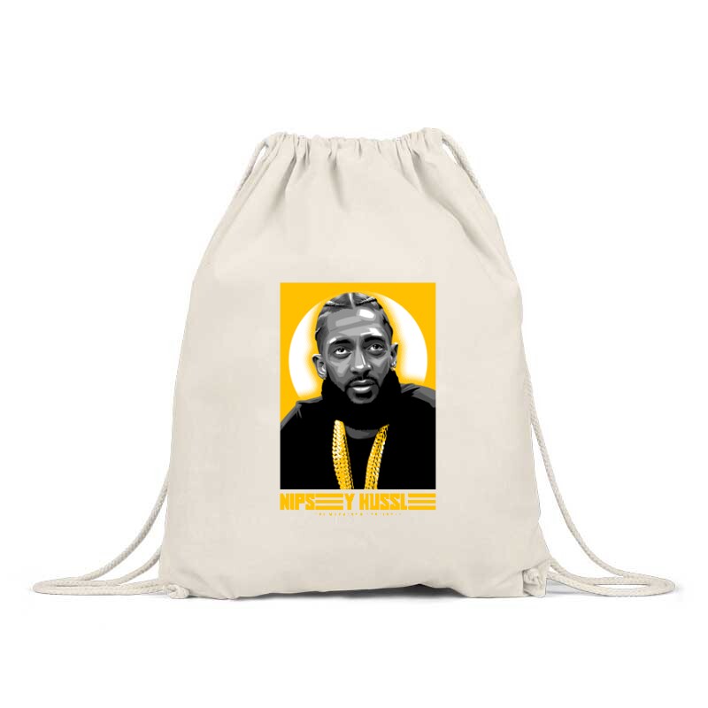 NIPSEY HUSSLE Yellow Hátizsák