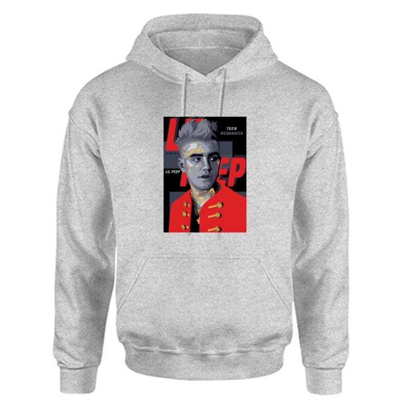 LIL PEEP Unisex Kapucnis Pulcsi