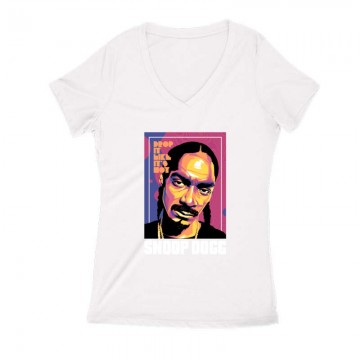 Snoop Dog drop it Like It's not Női V Kivágott póló