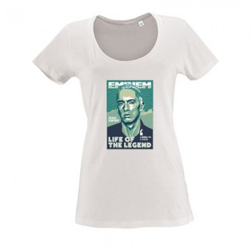 EMINEM life of the legend Női O Nyakú Póló