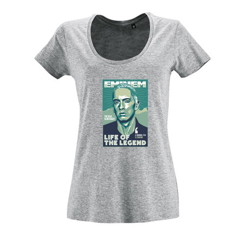 EMINEM life of the legend Női O Nyakú Póló