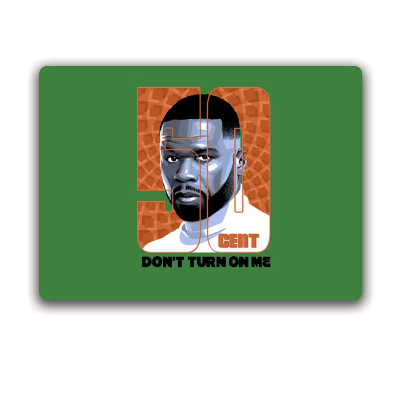 50 Cent Don't Turn on Me Egérpad