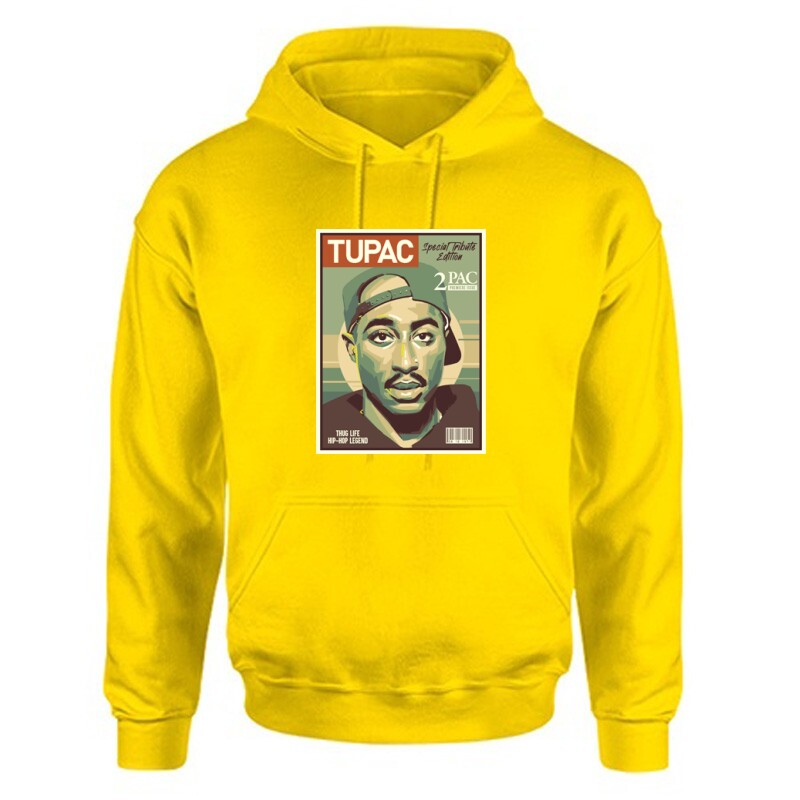 2Pac special Tribute Unisex Kapucnis Pulcsi
