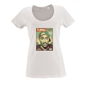 2Pac special Tribute Női O Nyakú Póló