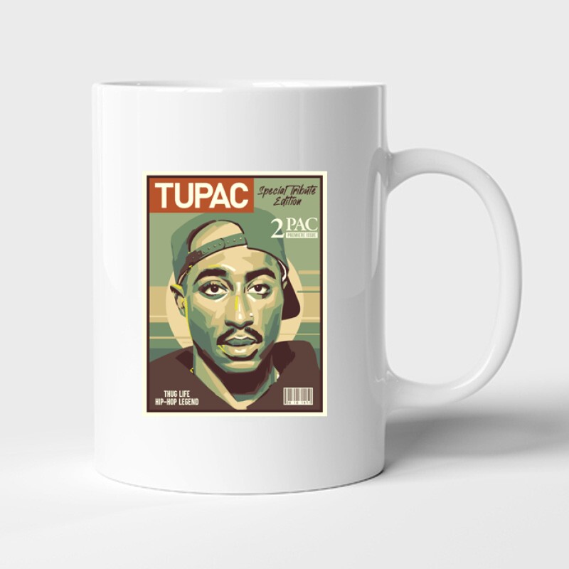 2Pac special Tribute Bögre
