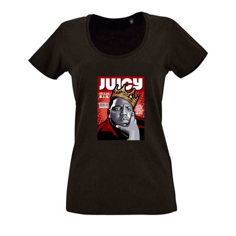 THE NOTORIOUS BIG 2 Női O Nyakú Póló