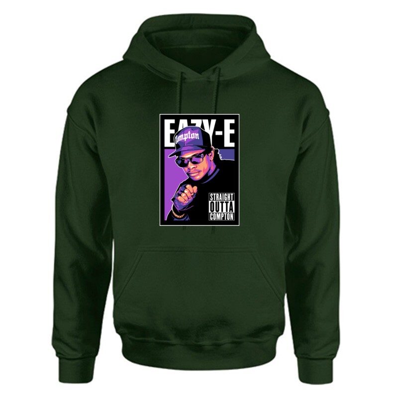 Easy E. Straight Outta Compton Unisex Kapucnis Pulcsi