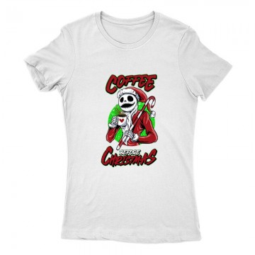 Coffee before christmas Női Póló