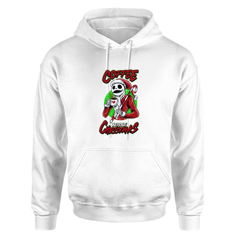Coffee before christmas Unisex Kapucnis Pulcsi