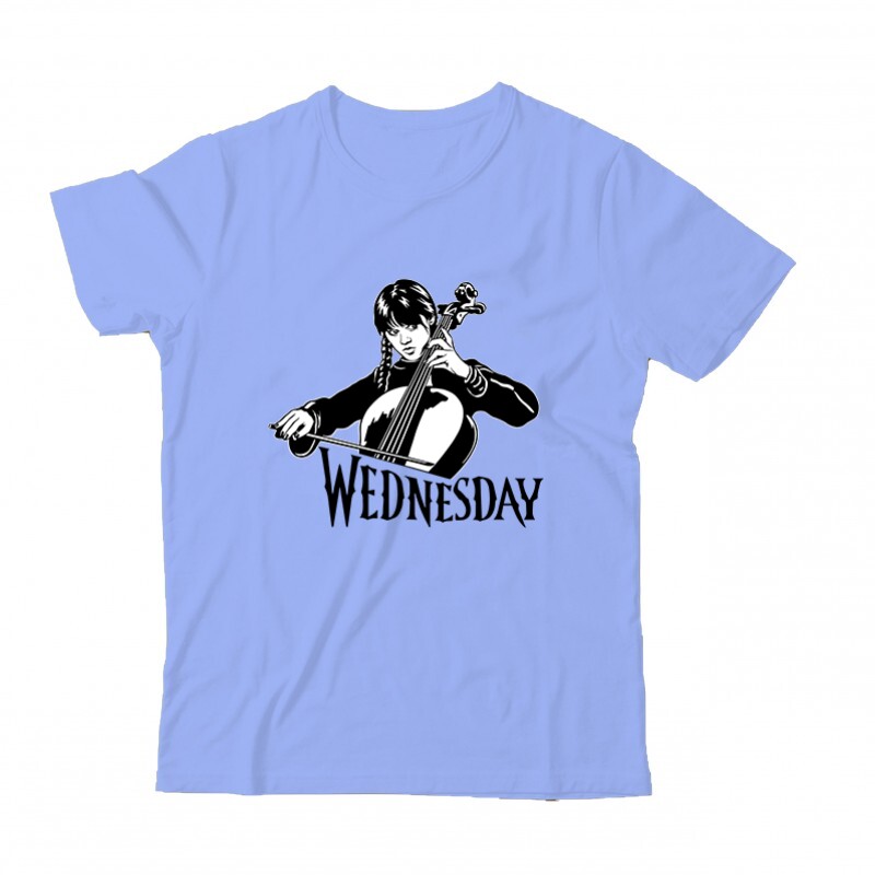 Wednesday cselló Gyermek Póló