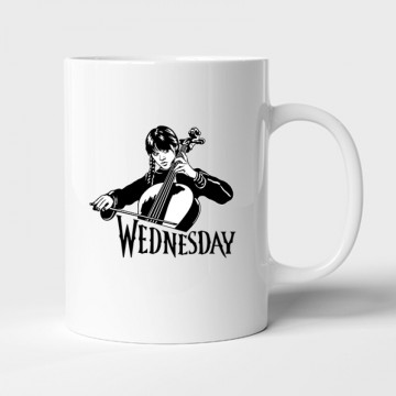 Wednesday cselló Bögre