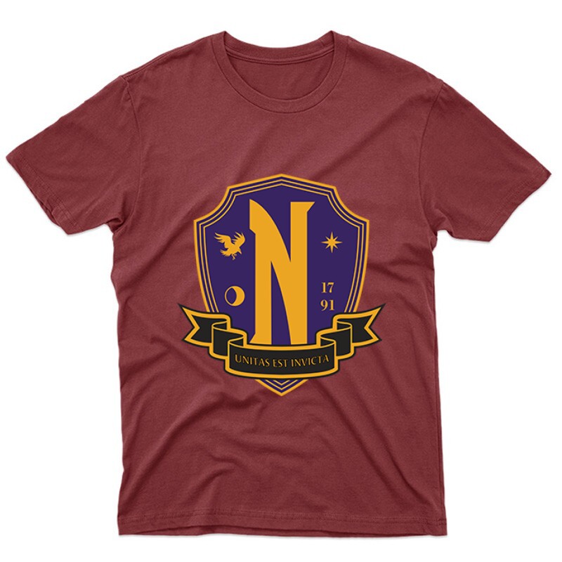 Nevermore academy color Unisex Póló