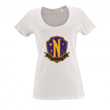 Nevermore academy color Női O Nyakú Póló