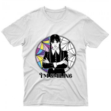 Wednesday - I'm smiling Unisex Póló