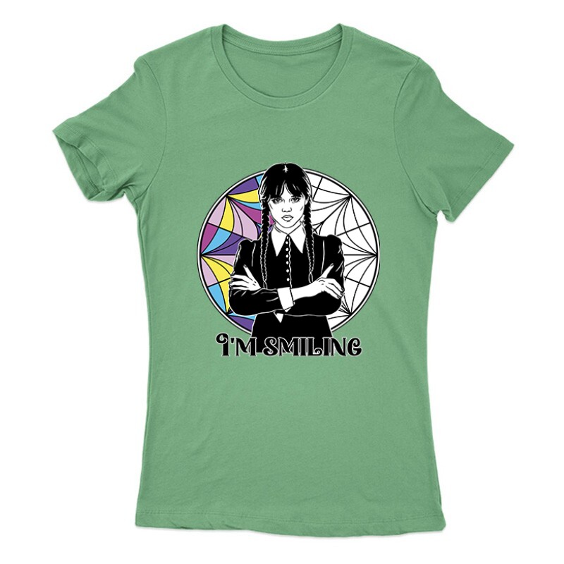 Wednesday - I'm smiling Női Póló