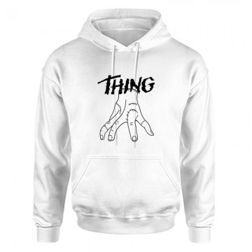 Wednesday - Thing Unisex Kapucnis Pulcsi