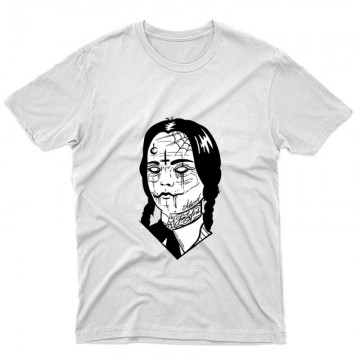 Wednesday - Restring Face Unisex Póló