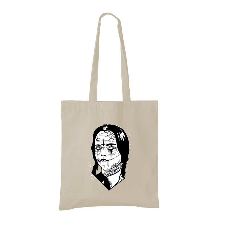 Wednesday - Restring Face Bevásárló Táska