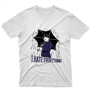 Wednesday - I hate everything Unisex Póló