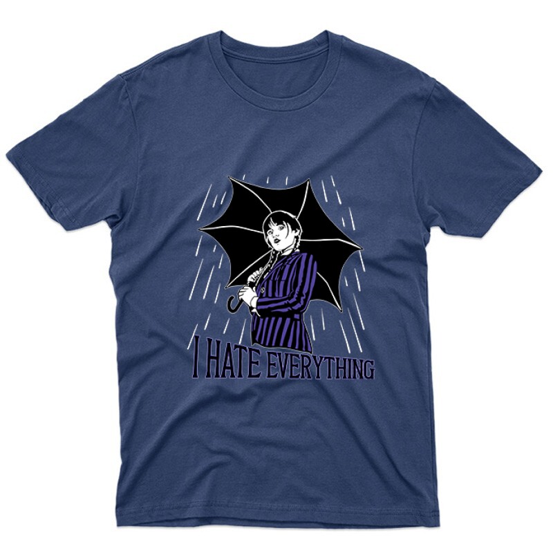 Wednesday - I hate everything Unisex Póló