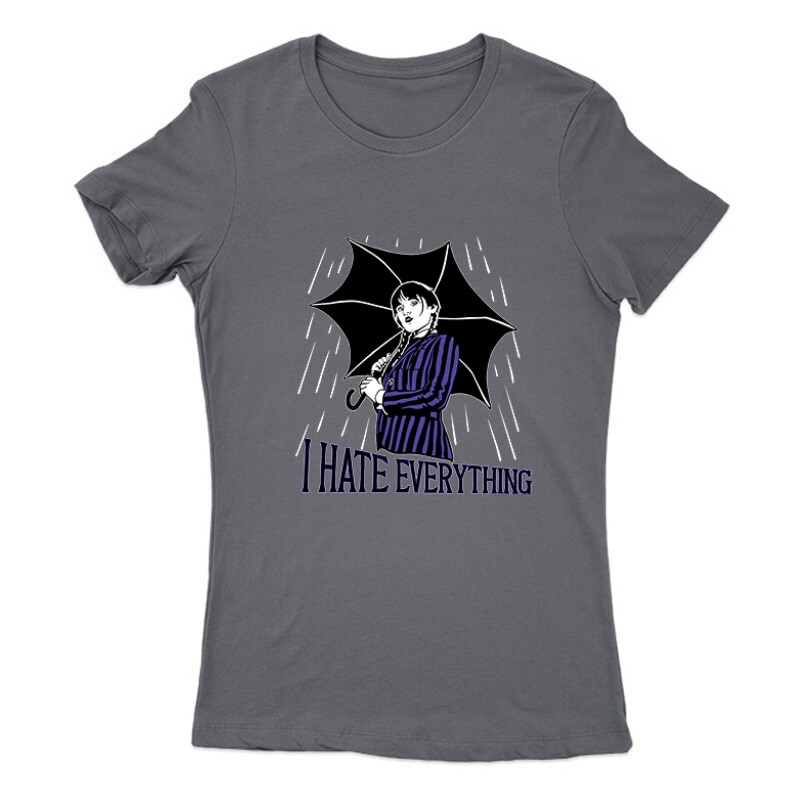 Wednesday - I hate everything Női Póló