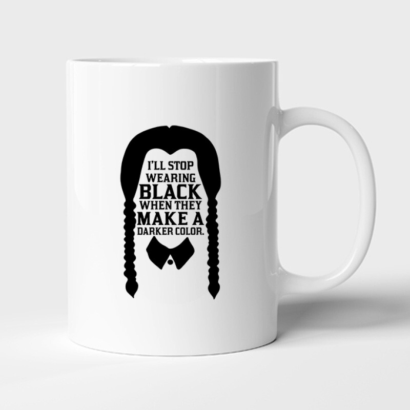 Wednesday - Black when day Bögre