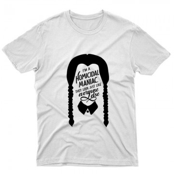 Wednesday - Homicidal Maniac Unisex Póló