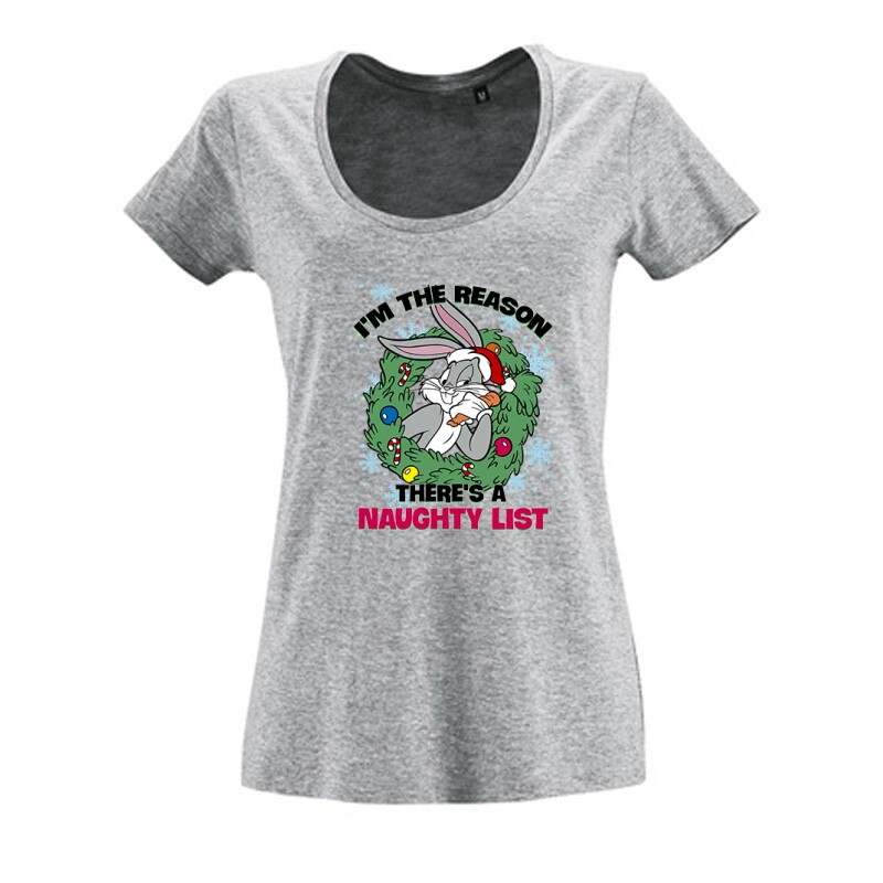 I'm the reason Női O Nyakú Póló