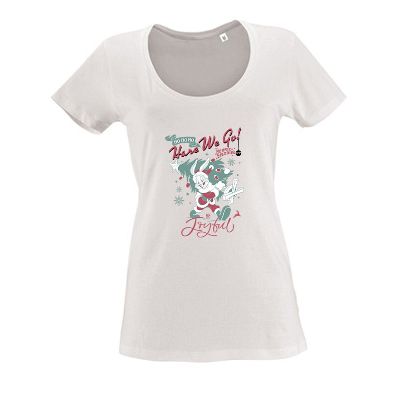 Here We Go Női O Nyakú Póló