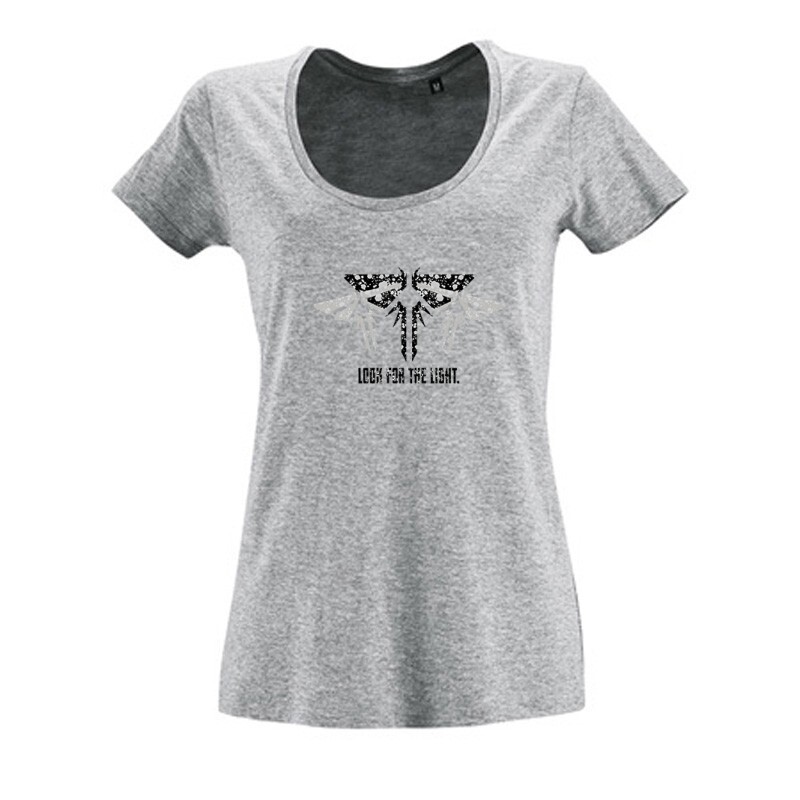 Look for the light (splash) Női O Nyakú Póló