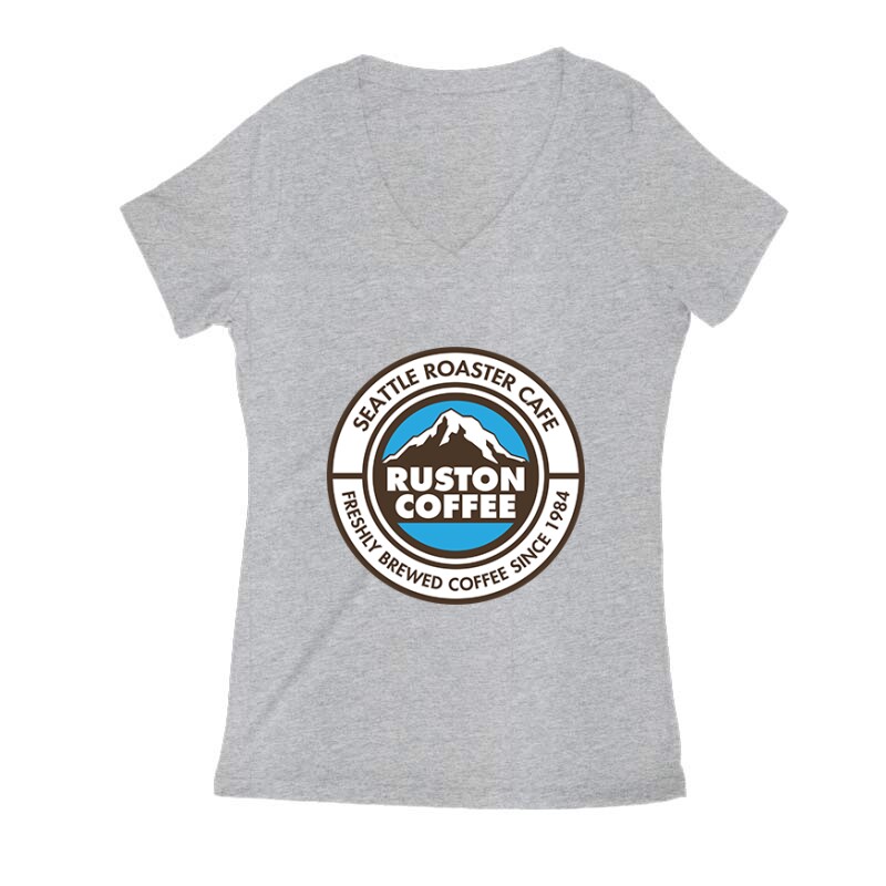 Ruston Cofee Női V Kivágott póló