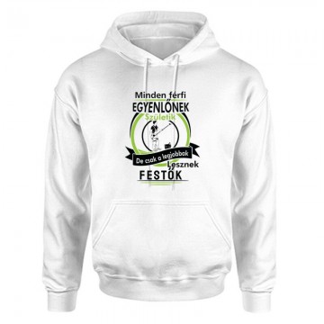 Legjobbak lesznek festők Unisex Kapucnis Pulcsi