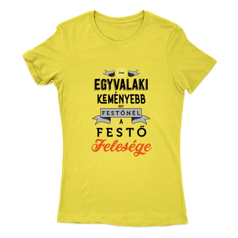 A festő felesége Női Póló