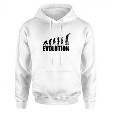 Festő Evolúció Unisex Kapucnis Pulcsi