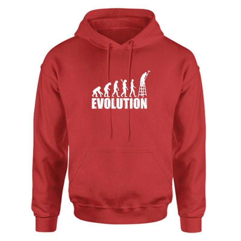 Festő Evolúció Unisex Kapucnis Pulcsi