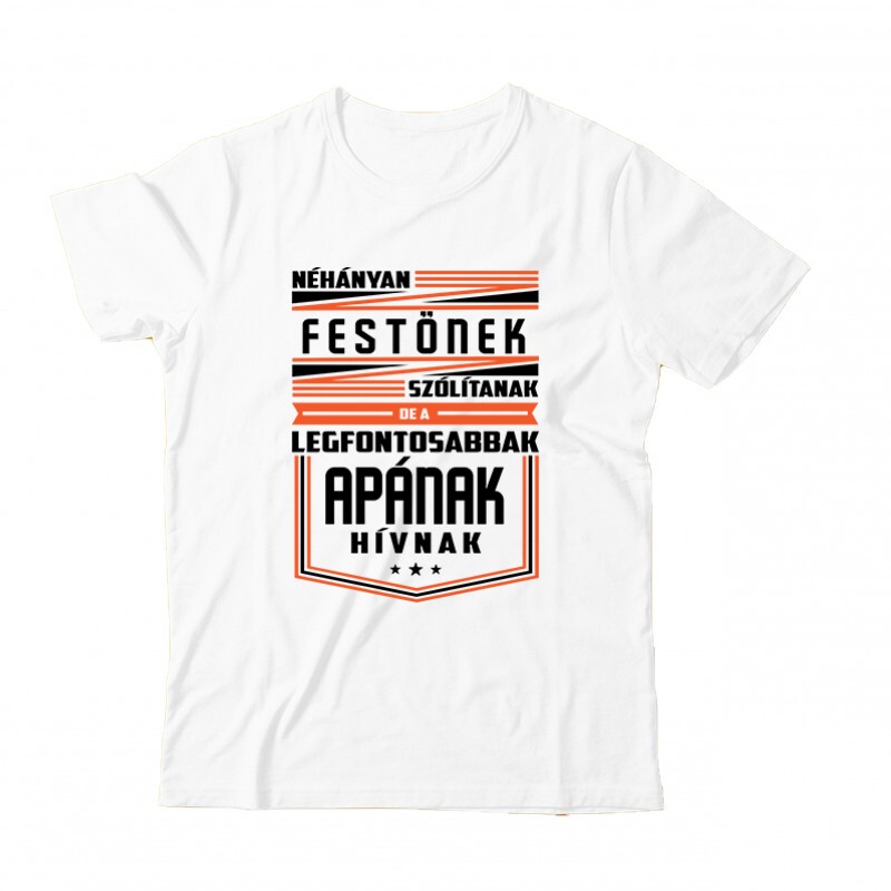 Festő Apa Gyermek Póló