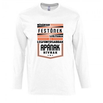 Festő Apa Hosszú Ujjú Póló