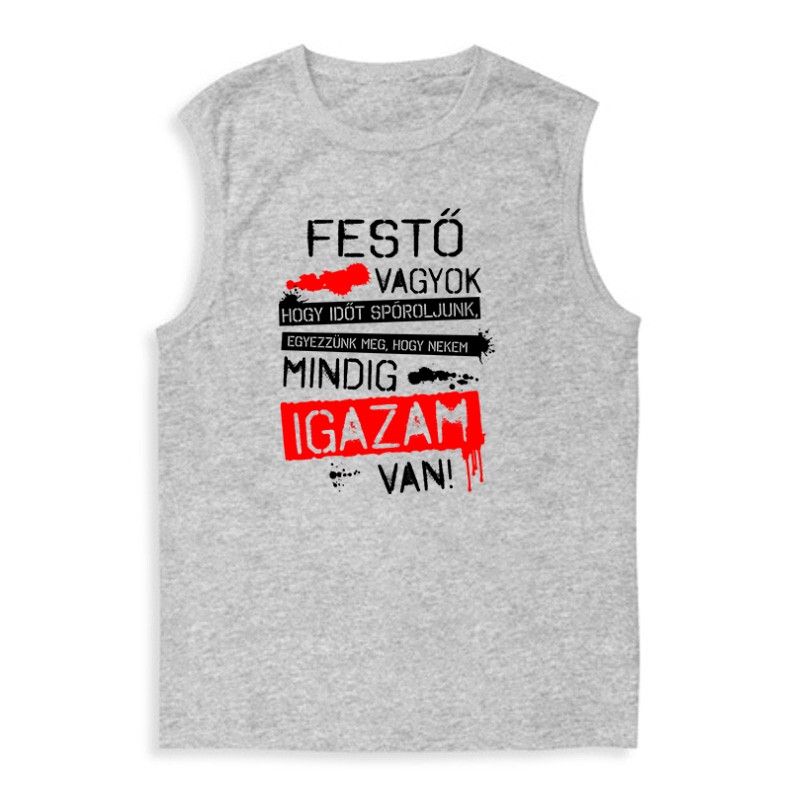 Igazam van ( Festő ) Férfi Trikó