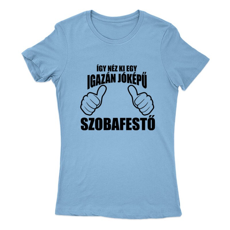 Jóképű Festő Női Póló