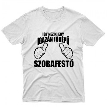 Jóképű Festő Unisex Póló