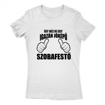 Jóképű Festő Női Póló